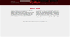 Desktop Screenshot of motellemonde.com.br